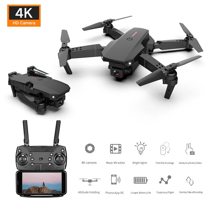 Flytoy E88 Drone for Kids With 4K Dual Camera – FlyToyShop